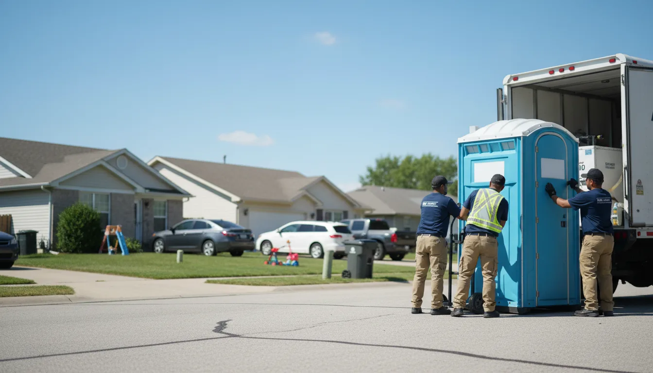 Standard Porta Potty Rentals in Winchester, KS near me